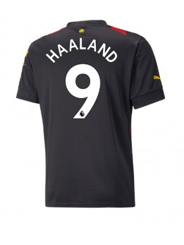 Manchester City Erling Haaland #9 Auswärtstrikot 2022-23 Kurzarm